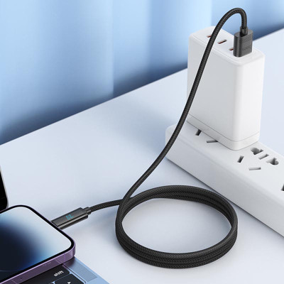 Дата кабель Hoco U127 Power USB to Lightning (1.2m) Black