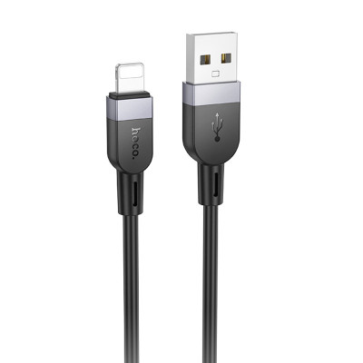 Дата кабель Hoco X109 Energy silicone USB to Lightning (1m) Black