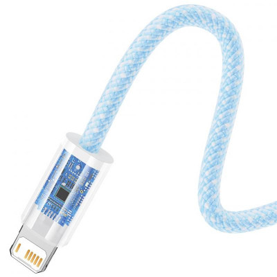 Дата кабель Baseus Dynamic Series USB to Lightning 2.4A (2m) (CALD00050) Blue