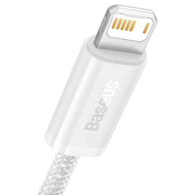 Дата кабель Baseus Dynamic Series USB to Lightning 2.4A (2m) (CALD00050) White