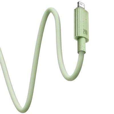 Дата кабель Baseus Habitat Series Fast Charging USB to Lightning 2.4A (2m) (P10360200) Natural Green Дата кабель Baseus Habitat Series Fast Charging USB to Lightning 2.4A (2m) (P10360200) Natural Green