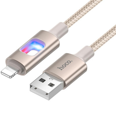Дата кабель Hoco U144 New USB to Lightning 2.4A (1.2m) Black Дата кабель Hoco U144 New USB to Lightning 2.4A (1.2m) Black