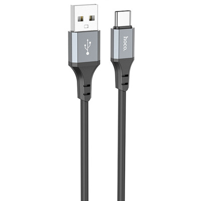 Дата кабель Hoco X86 Spear USB to Type-C (1m) Black
