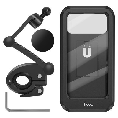 Вело- Мото- тримач Hoco CA101 Rider waterproof Black