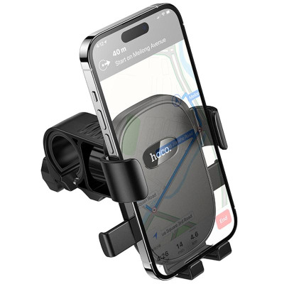 Вело- Мото- тримач Hoco H85 Knight universal holder Black