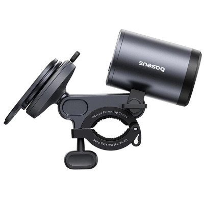 Вело- Мото- тримач+ліхтар Baseus PrimeTrip Series 2-in-1 (C12569000121-0) Cosmic Black