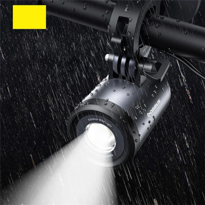 Вело- Мото- тримач+ліхтар Baseus PrimeTrip Series 2-in-1 (C12569000121-0) Cosmic Black