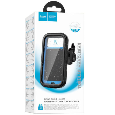 Вело- Мото- тримач Hoco H95 Bendito waterproof Black