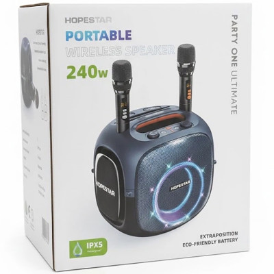 Bluetooth колонка Hopestar Party One Ultimate 240W Blue Bluetooth колонка Hopestar Party One Ultimate 240W Blue