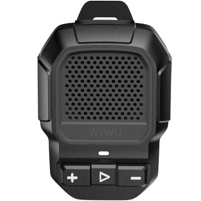 Bluetooth Колонка WiWU SPK-001 Buddy Fun with Magnetic Clip Black Bluetooth Колонка WiWU SPK-001 Buddy Fun with Magnetic Clip Black