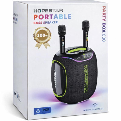 Bluetooth колонка Hopestar PartyBox 600 300W Black Bluetooth колонка Hopestar PartyBox 600 300W Black