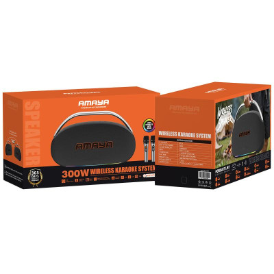 Bluetooth Колонка Amaya HP6 Party 300W Black Bluetooth Колонка Amaya HP6 Party 300W Black