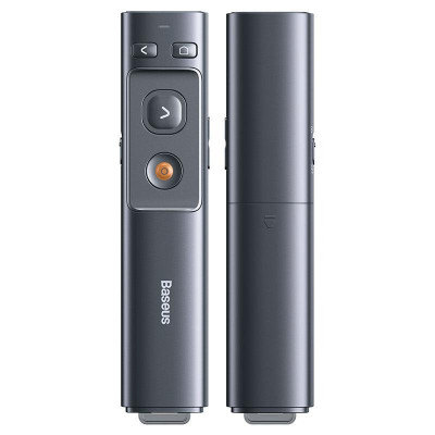 Лазерна указка Baseus Orange Dot Wireless Presenter (Red Laser) (ACFYB-0) Grey
