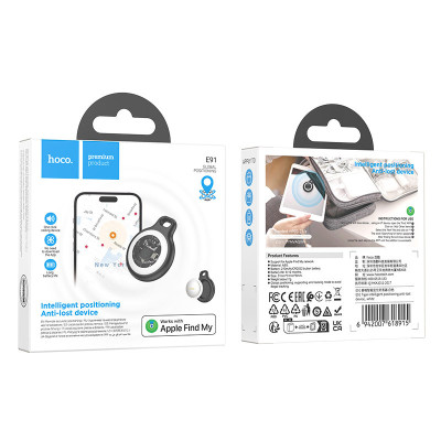 Трекер Hoco E91 Smart Tag 230 mAh White Трекер Hoco E91 Smart Tag 230 mAh White