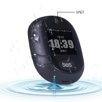 Трекер GPS V45 Tracker Pendant with display SIM (4GLTE with 2GGSM fallback) 600mAh Black