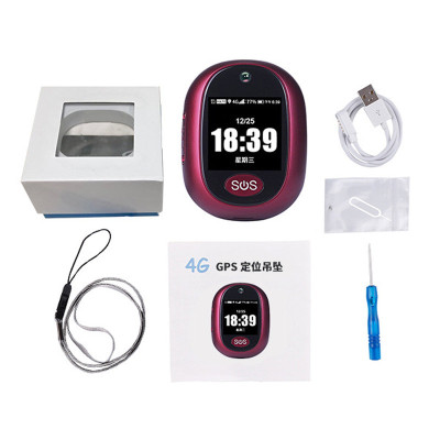 Трекер GPS V45 Tracker Pendant with display SIM (4GLTE with 2GGSM fallback) 600mAh Black