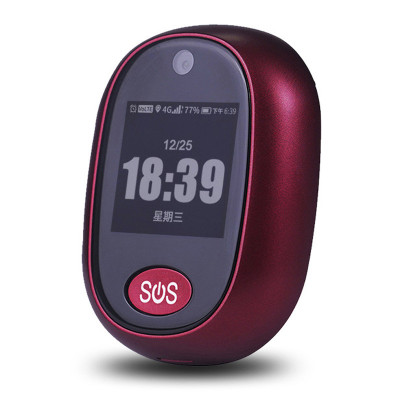 Трекер GPS V45 Tracker Pendant with display SIM (4GLTE with 2GGSM fallback) 600mAh Red