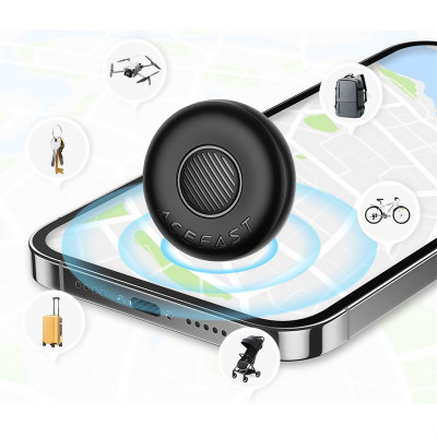 Трекер Acefast S1 Findy 230 mAh Black