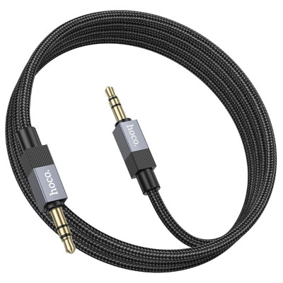 Аудіо кабель Aux Hoco UPA32 Clever (1m) Black
