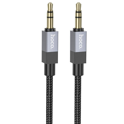 Аудіо кабель Aux Hoco UPA32 Clever (1m) Black