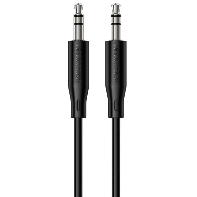 Аудіо кабель Aux Borofone BL26 Standard (1m) Black