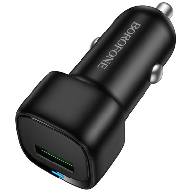 АЗП Borofone BZ34 Cloud QC3.0 18W (1USB-A) Black АЗП Borofone BZ34 Cloud QC3.0 18W (1USB-A) Black
