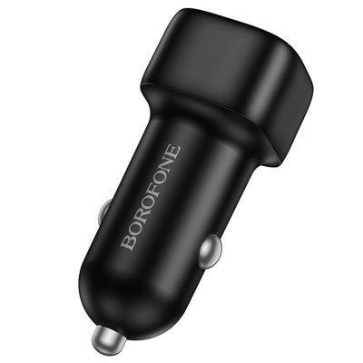 АЗП Borofone BZ34B Cloud PD20W+QC3.0 total 38W (1USB-A/1C) Black