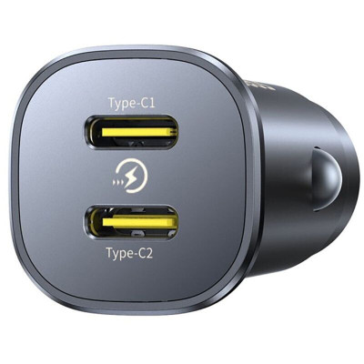 АЗП Baseus GoTrip DP1 PD30W (2USB-C) (C00072300123) Cosmic Black АЗП Baseus GoTrip DP1 PD30W (2USB-C) (C00072300123) Cosmic Black