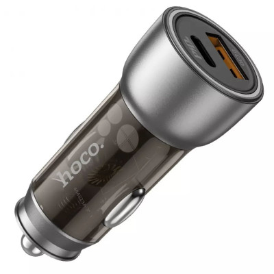 АЗП Hoco NZ8 Sprinter PD43W+QC3.0 (1USB-A/1C) Brown