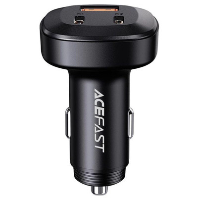 АЗП Acefast B3 PD66W+QC4.0 (1USB-A/2C) Black