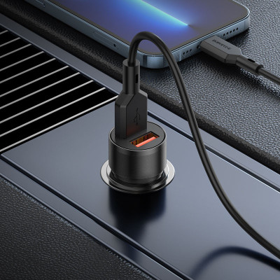 АЗП Borofone BZ19 Wishdom (2USB-A) Black АЗП Borofone BZ19 Wishdom (2USB-A) Black