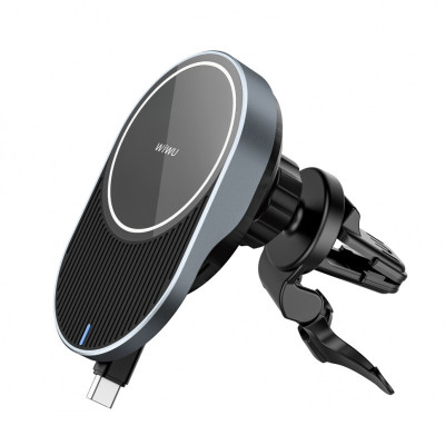 Автотримач з БЗП WIWU CH-315 Gray