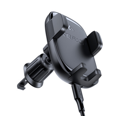 Автотримач з БЗП Acefast D48 Air Vent 15W Black