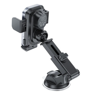 Автотримач з БЗП Acefast D53 with Electric Clamp for Dashboard Black