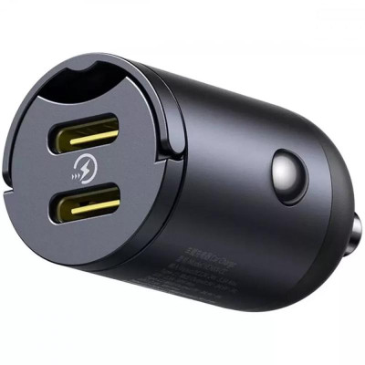 АЗП Baseus Tiny Star Mini 30W (2USB-C) (C00035001121) Black АЗП Baseus Tiny Star Mini 30W (2USB-C) (C00035001121) Black