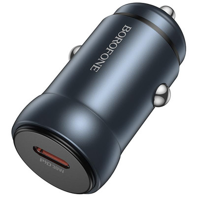 АЗП Borofone BZ32 Fresh PD30W (1USB-C) Metal gray