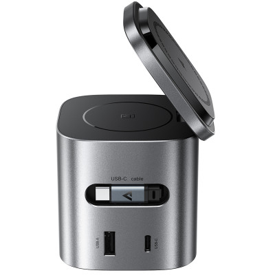БЗП Acefast Z9 6in1 35W GaN + МЗП 45W Metal grey БЗП Acefast Z9 6in1 35W GaN + МЗП 45W Metal grey