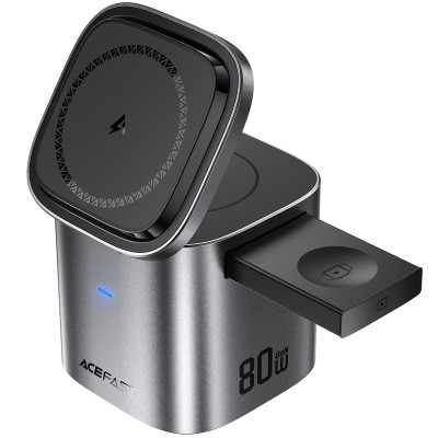 БЗП Acefast Z9 6in1 35W GaN + МЗП 45W Metal grey БЗП Acefast Z9 6in1 35W GaN + МЗП 45W Metal grey