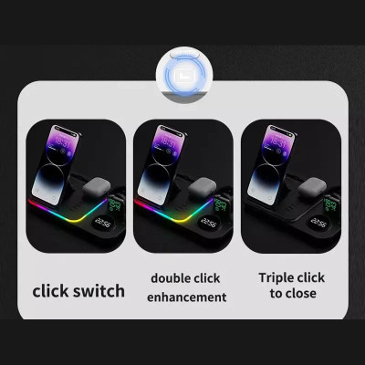 БЗП + годинник A82 4in1 Black