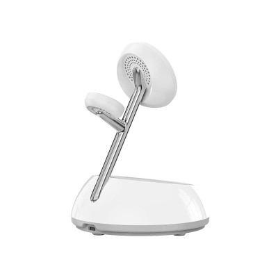 БЗП WIWU Wi-W036 Aurora 3 in 1 wireless charger White