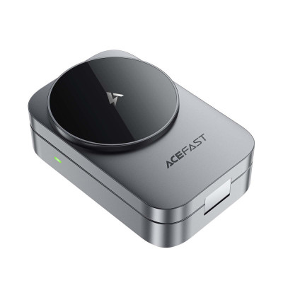 БЗП Acefast E22 desktop 3in1 15W Metal gray