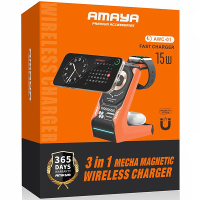 БЗП Amaya AWC-01 3-in-1 15W Orange БЗП Amaya AWC-01 3-in-1 15W Orange