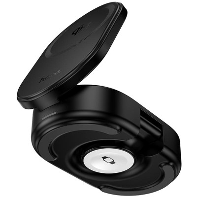 БЗП Hoco CQ23 Pole Qi2.2 3-in-1 Black