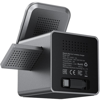 БЗП Acefast E34 desktop 3in1 15W Gray БЗП Acefast E34 desktop 3in1 15W Gray