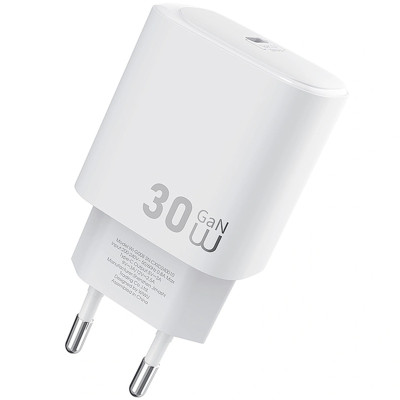 МЗП WIWU G008 Essen PD30W GaN (1USB-C) White