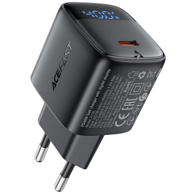 МЗП Acefast A135 PD40W GaN (1USB-C) Black