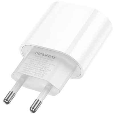 МЗП Borofone BA100A Original PD20W (1USB-C) White МЗП Borofone BA100A Original PD20W (1USB-C) White