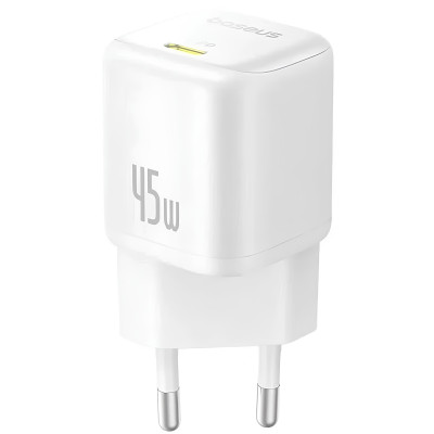 МЗП Baseus EnerFill FN22 Fast Charger PD45W (1USB-C) (E01233) Moon White