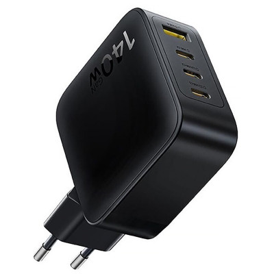 МЗП Baseus EnerFill FH11 PD140W+QC3.0 (1USB-A/3C) (E0121J) Cosmic Black МЗП Baseus EnerFill FH11 PD140W+QC3.0 (1USB-A/3C) (E0121J) Cosmic Black