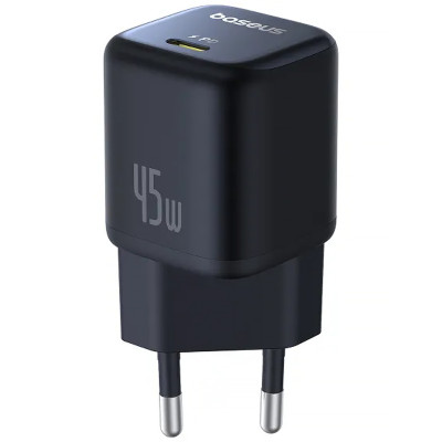 МЗП Baseus PicoGo GaN Fast Charger 45W (1USB-C) (P10176800) Cosmic Black